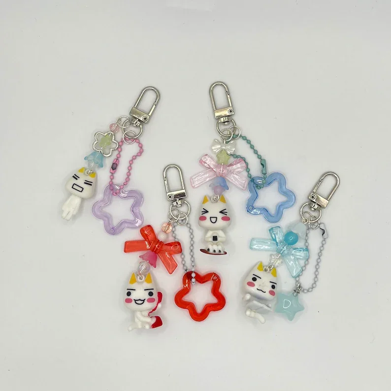 Ručne vyrábaný kawaii toro inoue korálkový mobilný telefón prívesok Keychain je najlepší darček