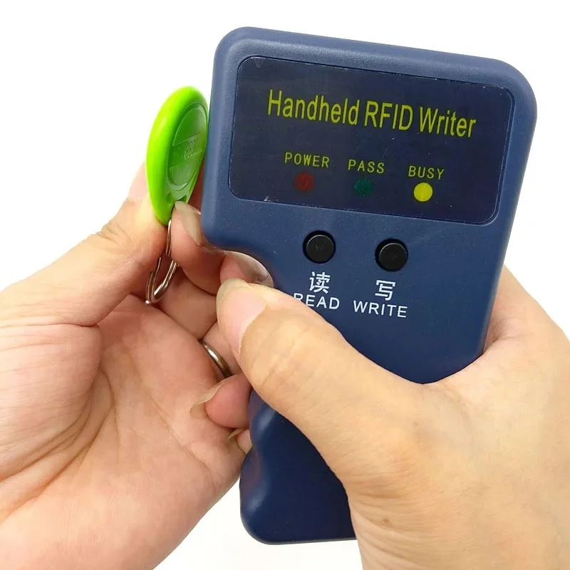 Ručné jednoduché duplikátor 125KHz EM4305 T5577 RFID Kopírovacia agentúra Čítačka programátora EM4100 TK4100 Prepisovateľné ID Keyfobs