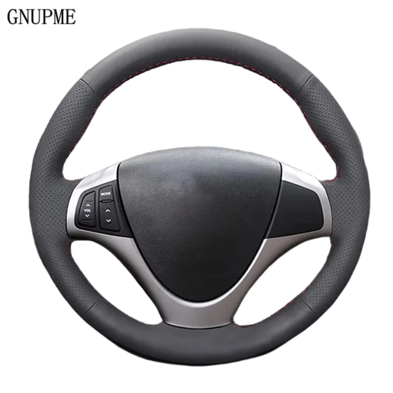 Ručné kožené kožené kryty na volante na volante na volante pre Hyundai I30 2009 pre Elantra Touring 2011 2011 2012