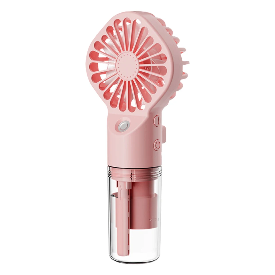 Ručné mini klimatizácia USB nabíjateľné prenosné vodné chladenie ventilátor s nízkym hlukom Zvlhčovač hmla chladiča pre domácnosť/kanceláriu/internát