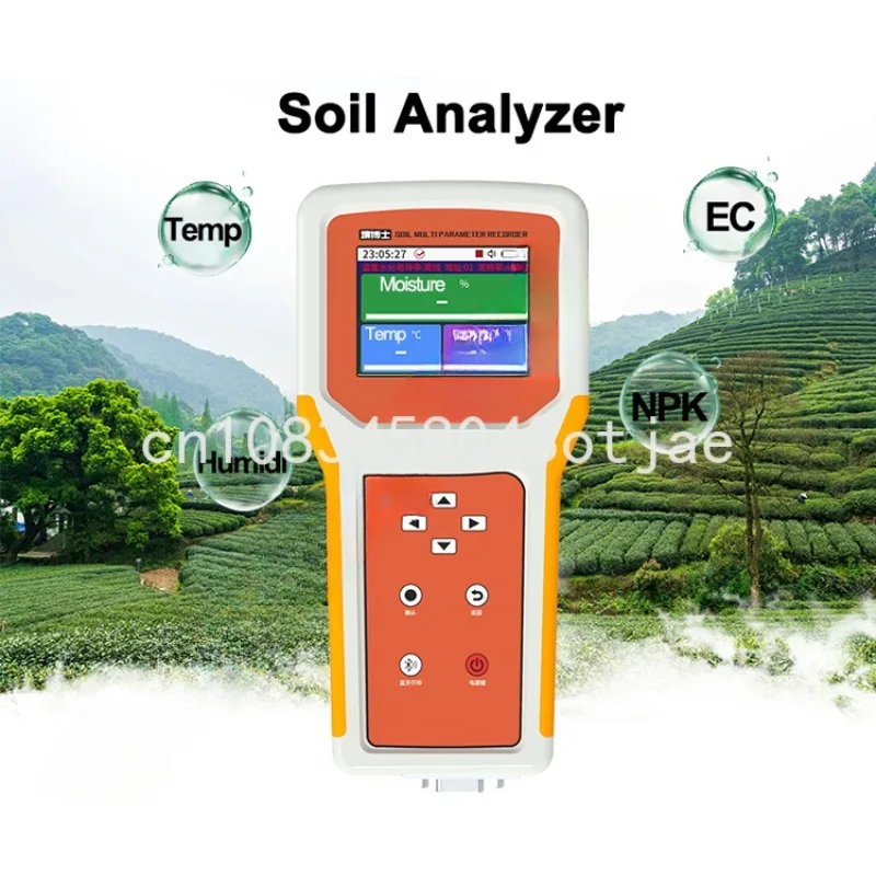 Ručné poľnohospodárske testovanie pôdy SPOJE SMART AGRICULTURA SENSROS SENZORY SLADOVÉHO VODNÉHO DATALOGGEROVÉHO Analyzátora pôdy pre NPK