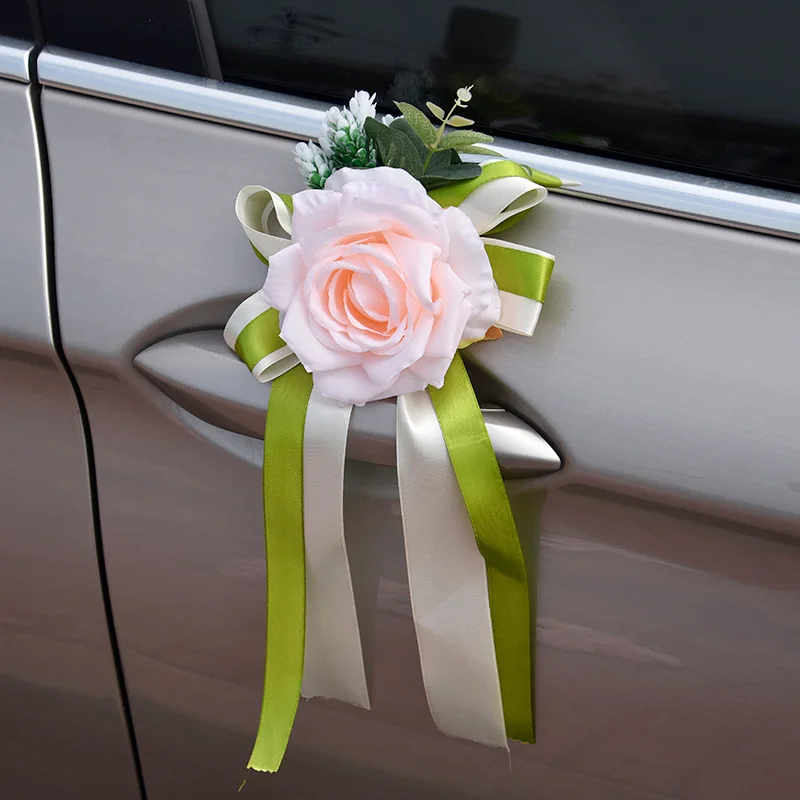 Ruža umelé hodvábne kvety Svadobné auto dekorácie falošné pivonky kvety párty stolové centrum Dodávky Valentína darčeky