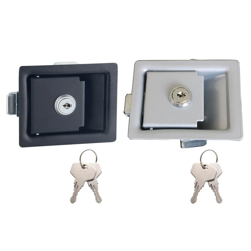 RV vstupné dvere zámok s pádlom Deadbolt Mestinačný príves bezpečnostný zámok Hardware Univerzálny kovový zámok