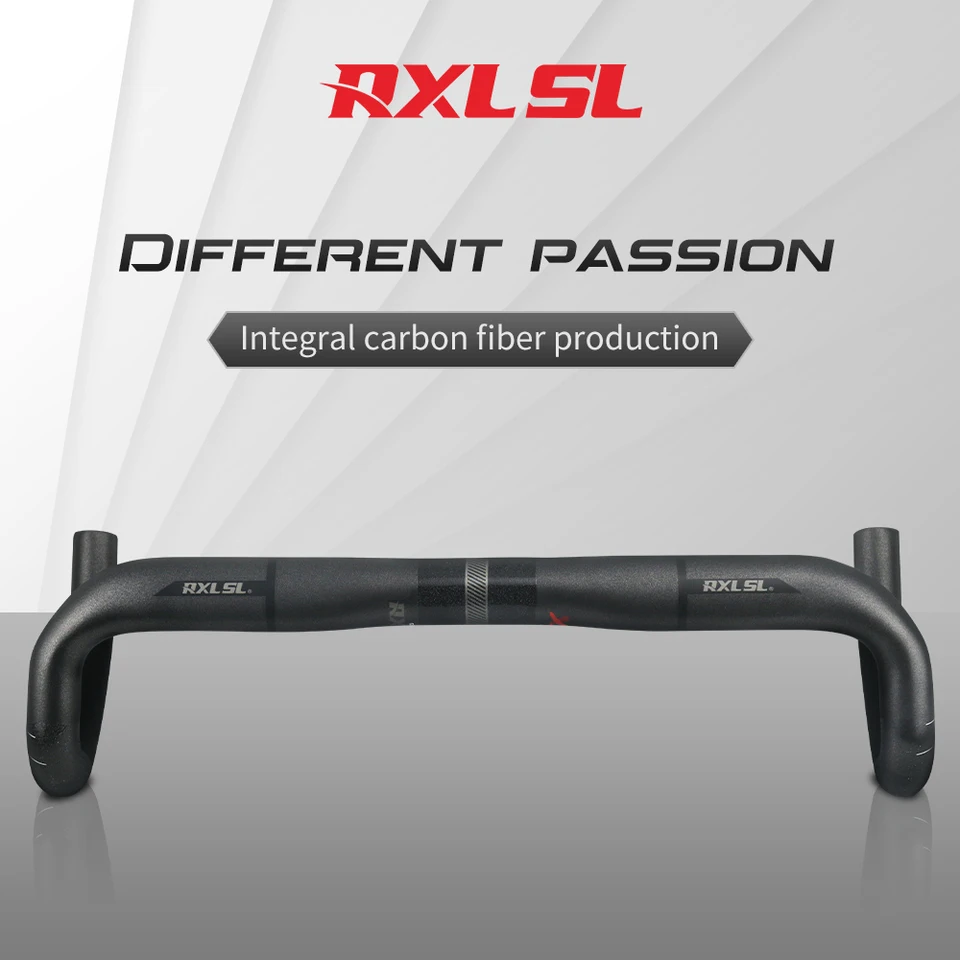 RXL SL 31,8 mm uhlíková kvapka Road Road Roader 380/400/420/440 mm UD matný externý smerovací závodné závodné bicykle rukoväť