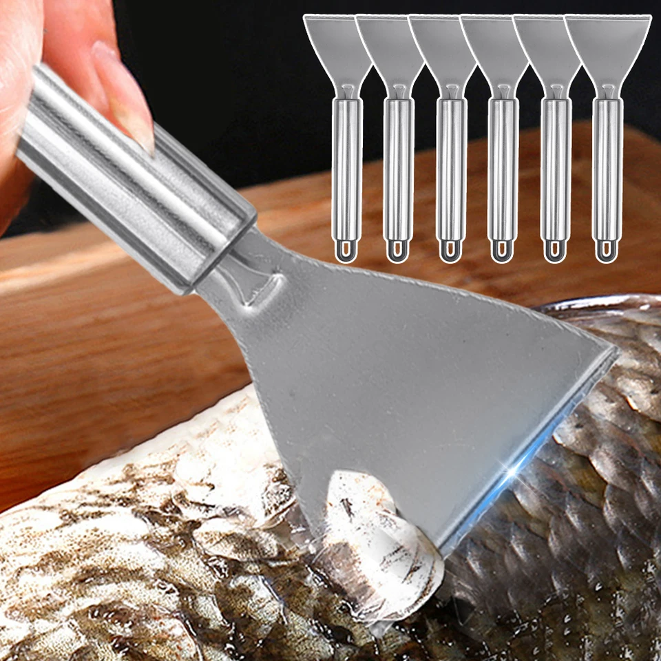 Rybie váhy graters škrabka z nehrdzavejúcej ocele Rybie stupnica Rybie Rybie Čistenie náradia Scraping Scales