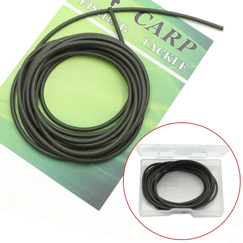 Rybárska linka 1pc kapra 2M volfrámová trubica Rýchle potápanie pre kaprový rybársky vlasový hair rig s plachtami Sinker Sinker Príslušenstvo k náradiu zariadenia