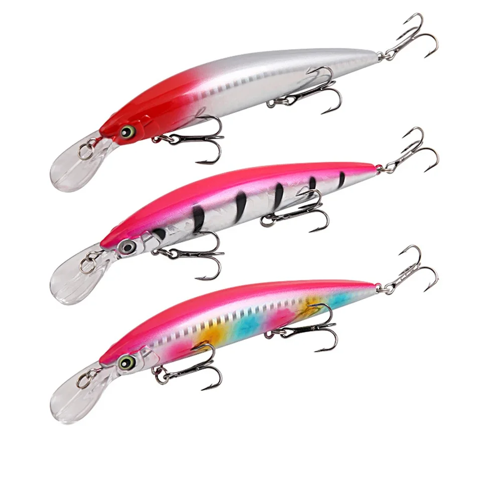 Rybárska návnada s 3 háčikmi Wobbler 15,2 cm 36g trhu