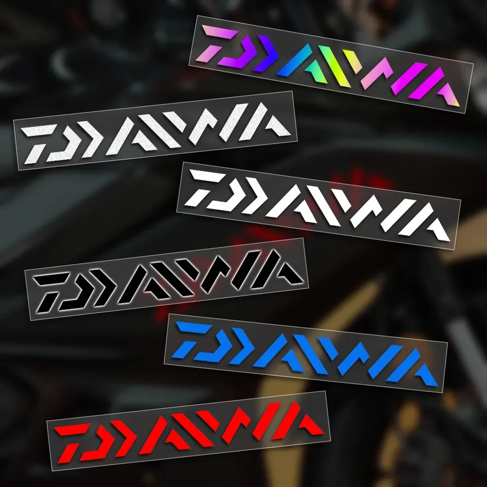 Rybárske nálepky na motocykle slepacie nálepky vodotesné pre domácich majstrov motocyklových panelov palivová nádrž na opaľovanie vinyl vinylové obtisky dekorácia pre daiwa
