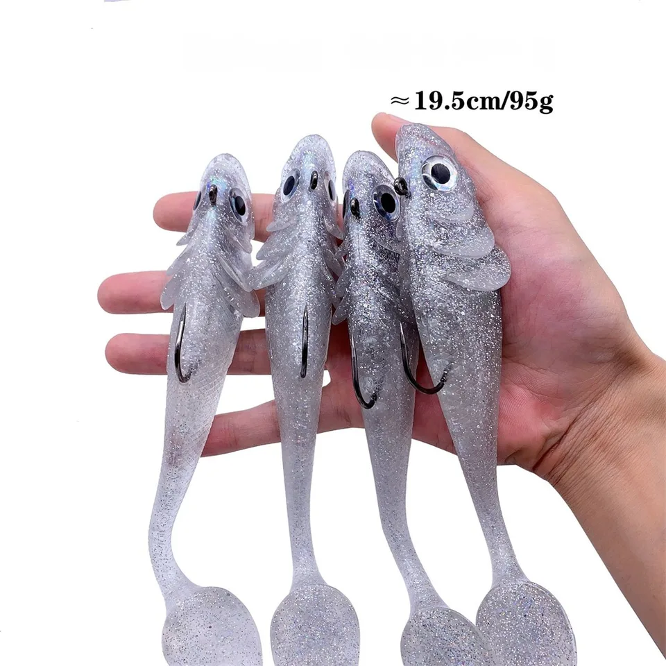 Rybárske návnady 3D simulácia Fish Eye Eye Deep Mor Fishing Rymbol Rybolov 19,5 cm/95g Rybárske vybavenie Luya návnada Vysokého ostrého háčika