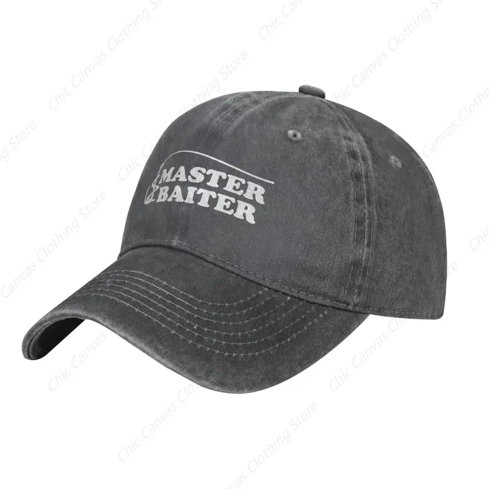Rybársky majster baiter nalákal kovboj baseballovú čiapku nastaviteľné pánske a dámske bavlnené otec baseball cap outdoorová športová čiapka