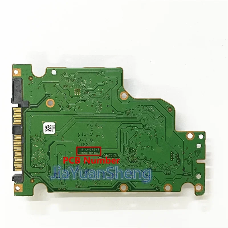 Ryyaj-0 Rev B PCB 100806467 / Seagate Desktop Petre Disk Server Circuit Board / 1199 G