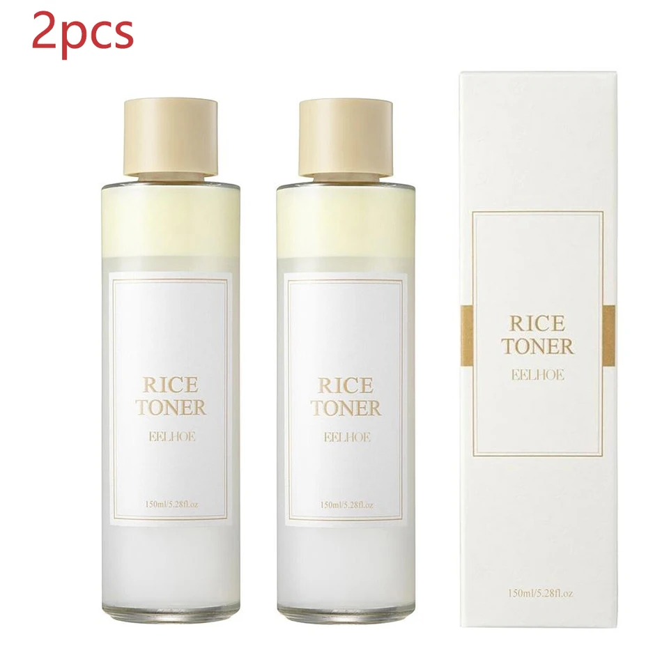 Ryžová tvár toner zvlhčujúca voda, rozjasňuje zdvíhanie 150 ml hlboký čistiaci prostriedok na tvár pre mladú žiarivú kórejskú kožnú starostlivosť