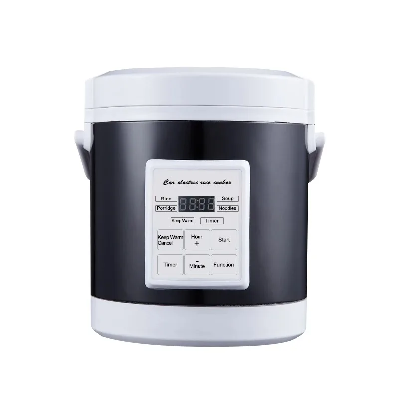 Ryžový sporák používaný v 12 V 24 V auta Multicooker dostatočne pre dve až tri osoby