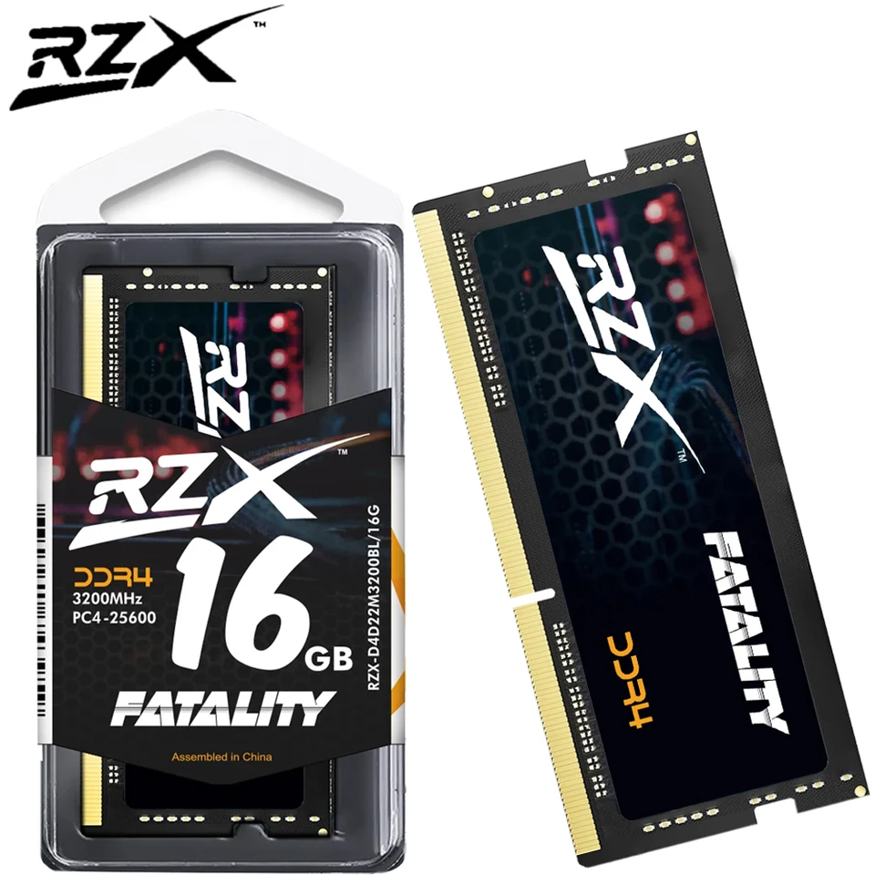 RZX LAPTOP Memoria DDR4 4GB 8GB 16 GB 32 GB 2400MHz 2666MHz 3200MHZ 1.2V pre notebook Sodimm RAM Memory