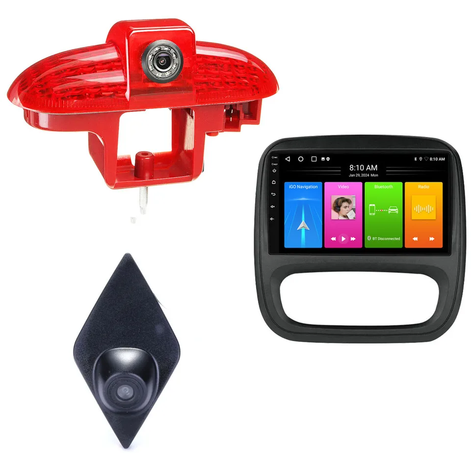 Rádio Android Car s GPS navigáciou+reverzná kamera pre Nissan Primastar Diesel Bensel Busbus zbernice FWD X83 Caixa 2001-2014