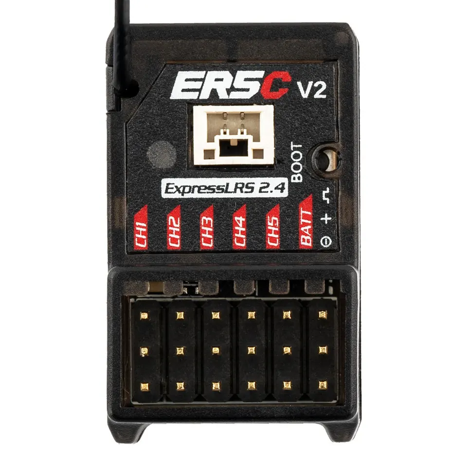 Rádiomaster ER5C V2.0 2,4 GHz ELRS Express externá anténa PWM prijímač