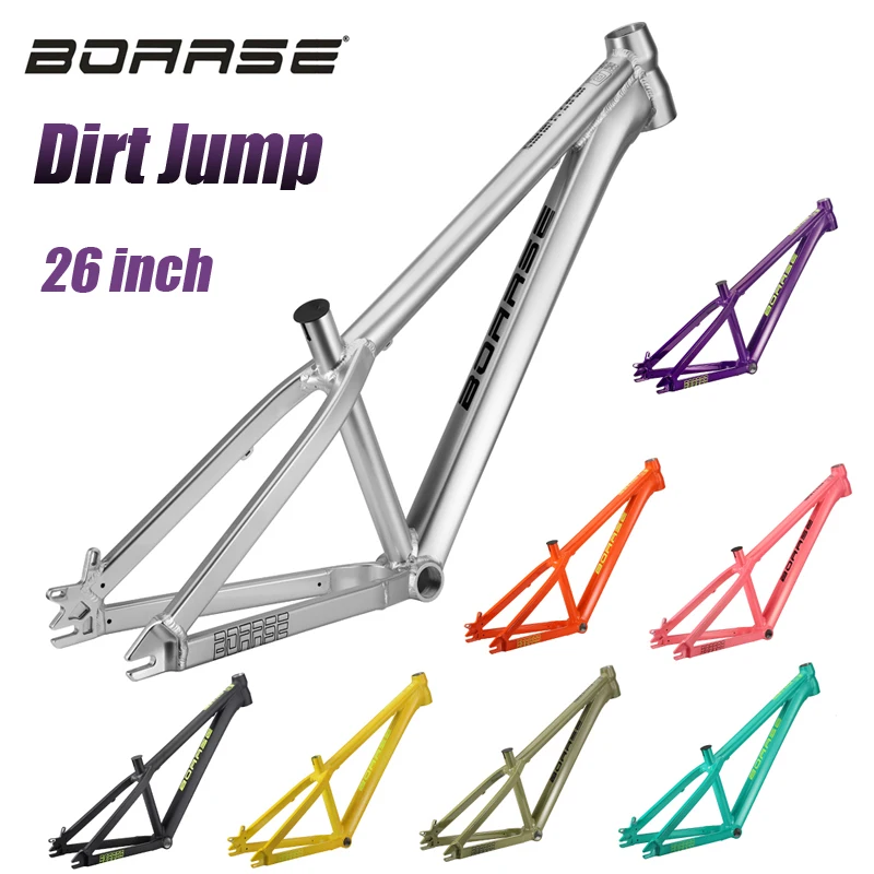 Rám MTB Rám 4x BMX DJ Frame Bike Pump Pump Pump OBLASTI 26INCH