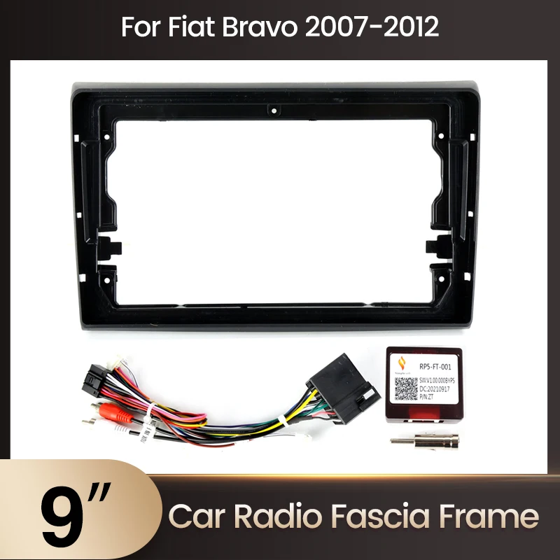 Ráme pre Fiat Bravo 198 2 II 2007 - 2014 Rádio Dashboard Panel Canbus Canbus