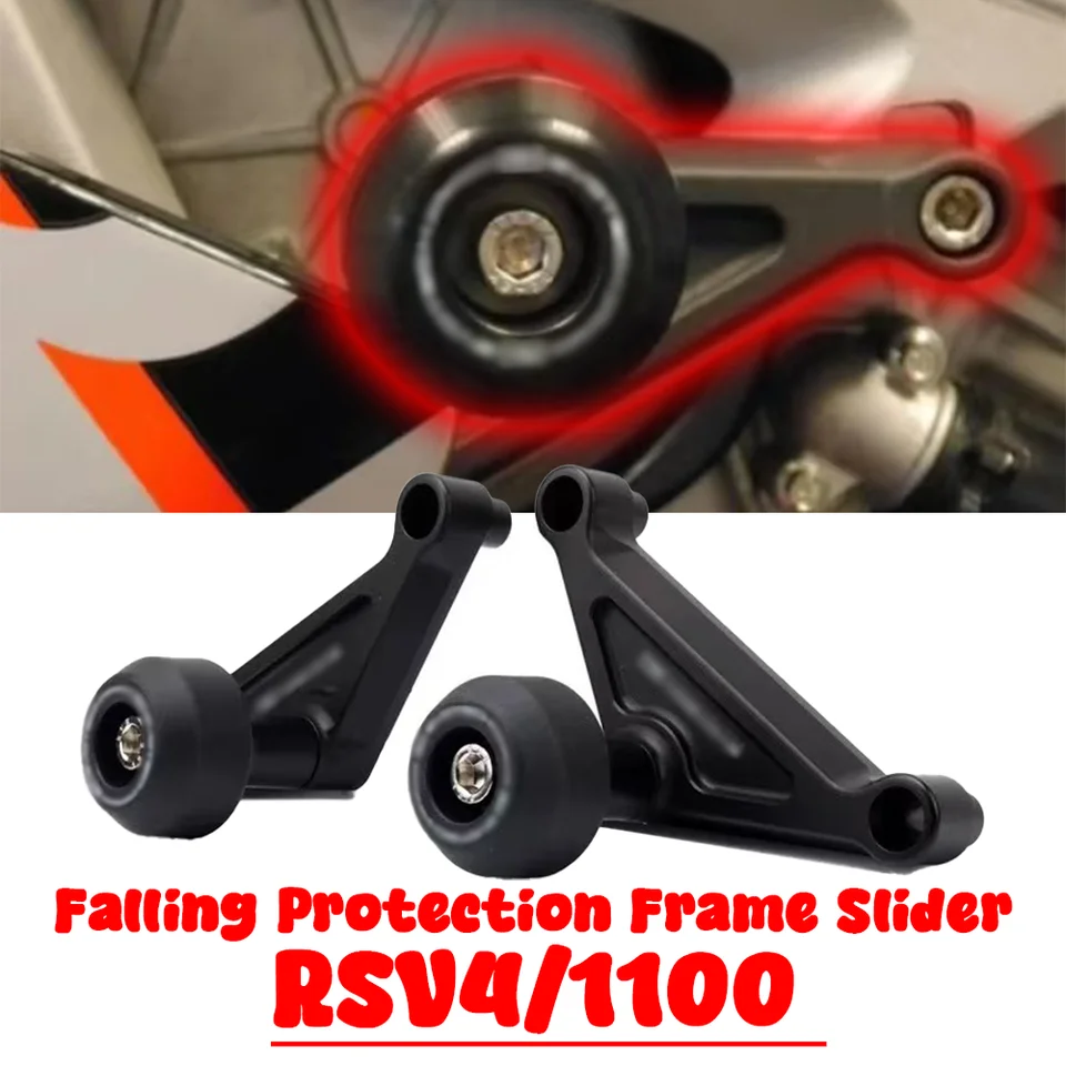 Rámové posúvače pre chránič havarov pre Aprilia RSV4 RF RR tuono 1100 Factory APRC Motorycle Parts Ball Falling Ochranné doštičky