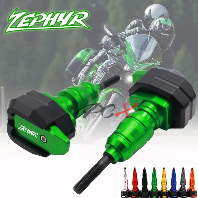 Rámové posúvače pre chránič nárazu pre Kawasaki ZRX 400/1100/1200R ZR250 ZR400 Zephyr X ER500