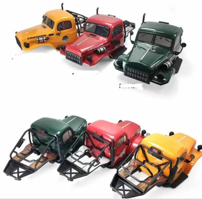 Rázvor 285 mm mimo cesty púšť RGT EX86181 CRUSHER CRAWLER BODY pre 1/10 RC AXIÁLNE SCX10 TAMIYA CC01 D90 Defender MST JNMY