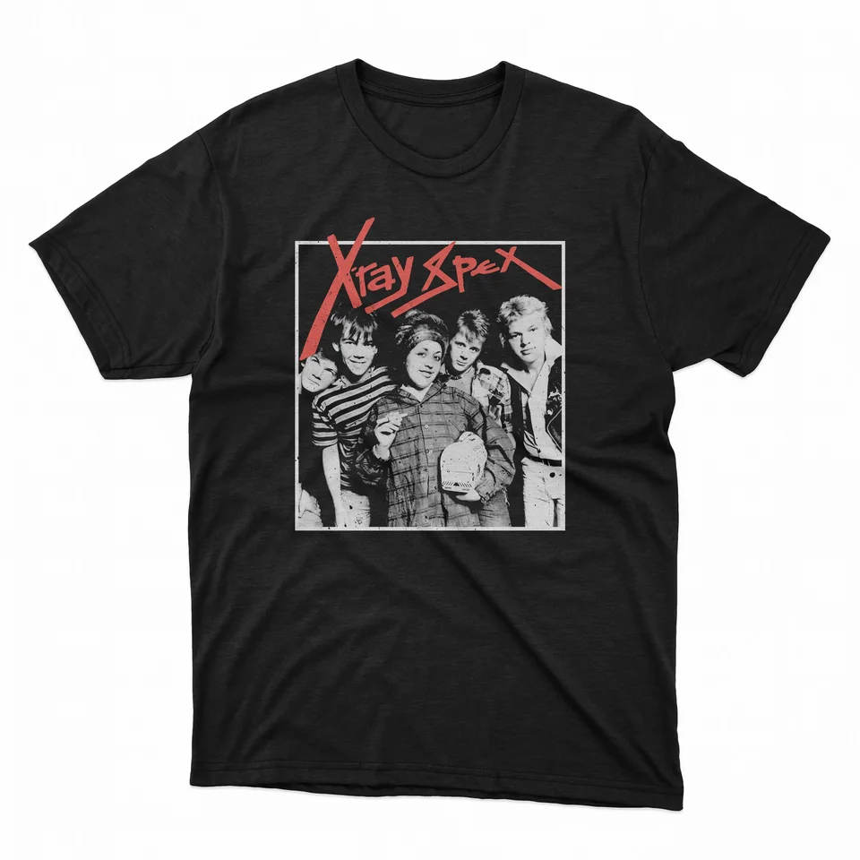 Röntgen Spex T tričko bikiny zabíjajú bratmobile The Adverts Buzzcocks lunachicks lacné parfumy štrbiny prekliaty rezillos
