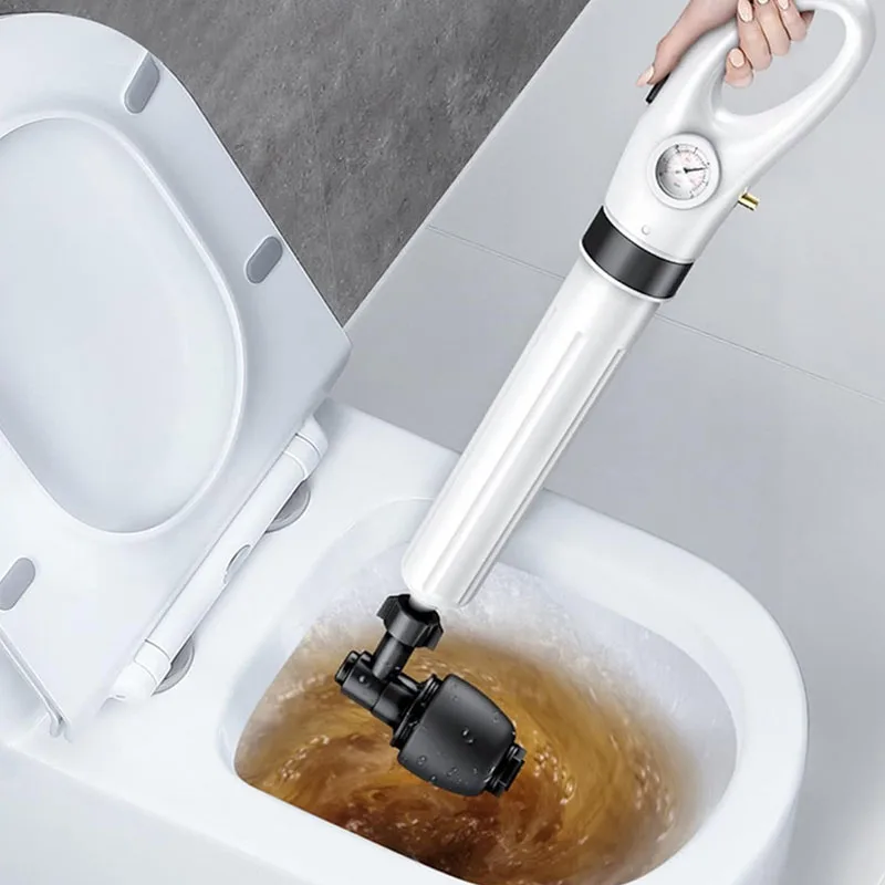 Rúrkové toaletné plugy kanalizačné bagrované upchaté odtokové odtoky blaster vysokotlakový vzduchový čistiaci prostriedok na odtok vzduchu Pneumatické bagrovanie