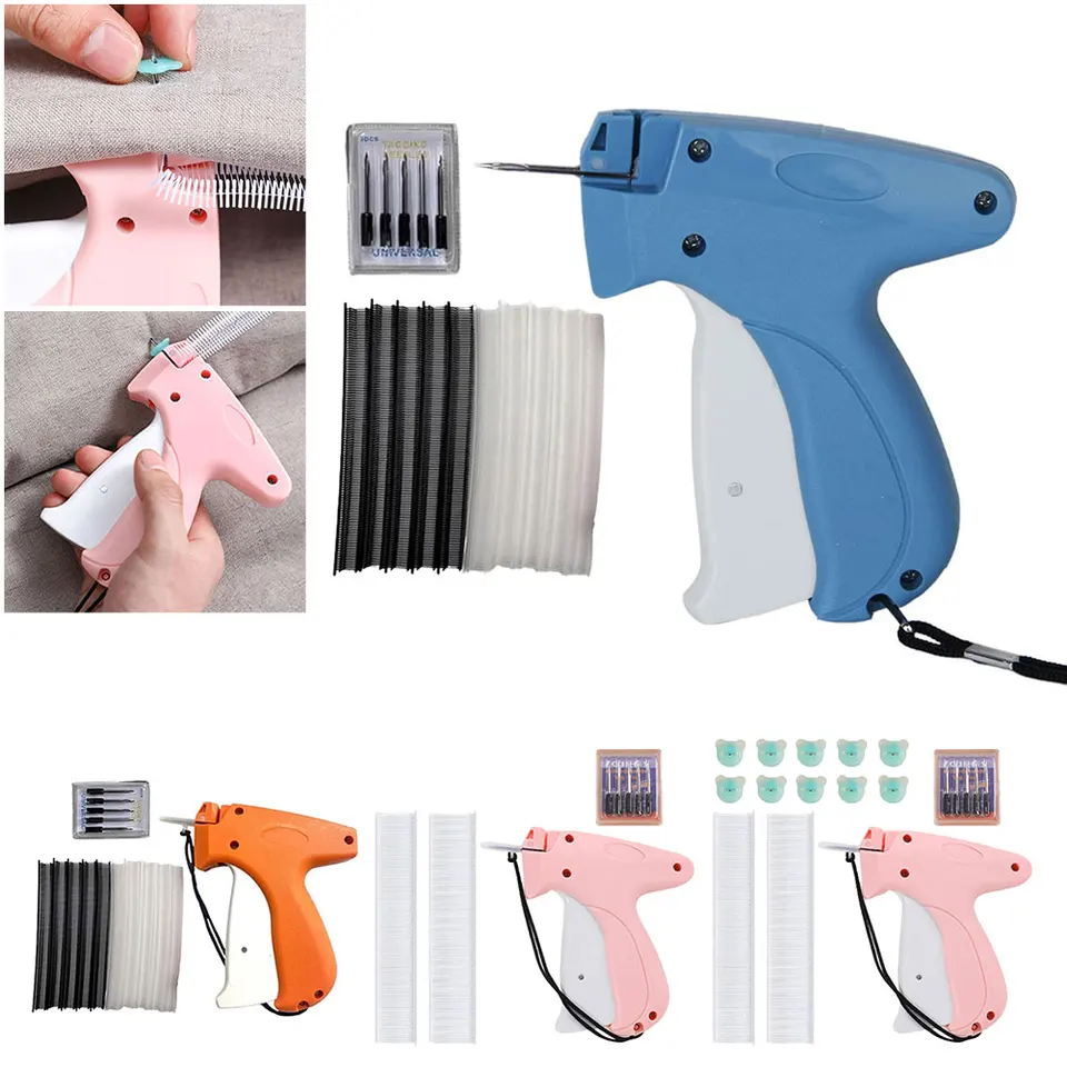 Rýchle odevné fixér Mini steh lemovanie pištoľ Micro Tagging Stitch Nástroj pre oblečenie