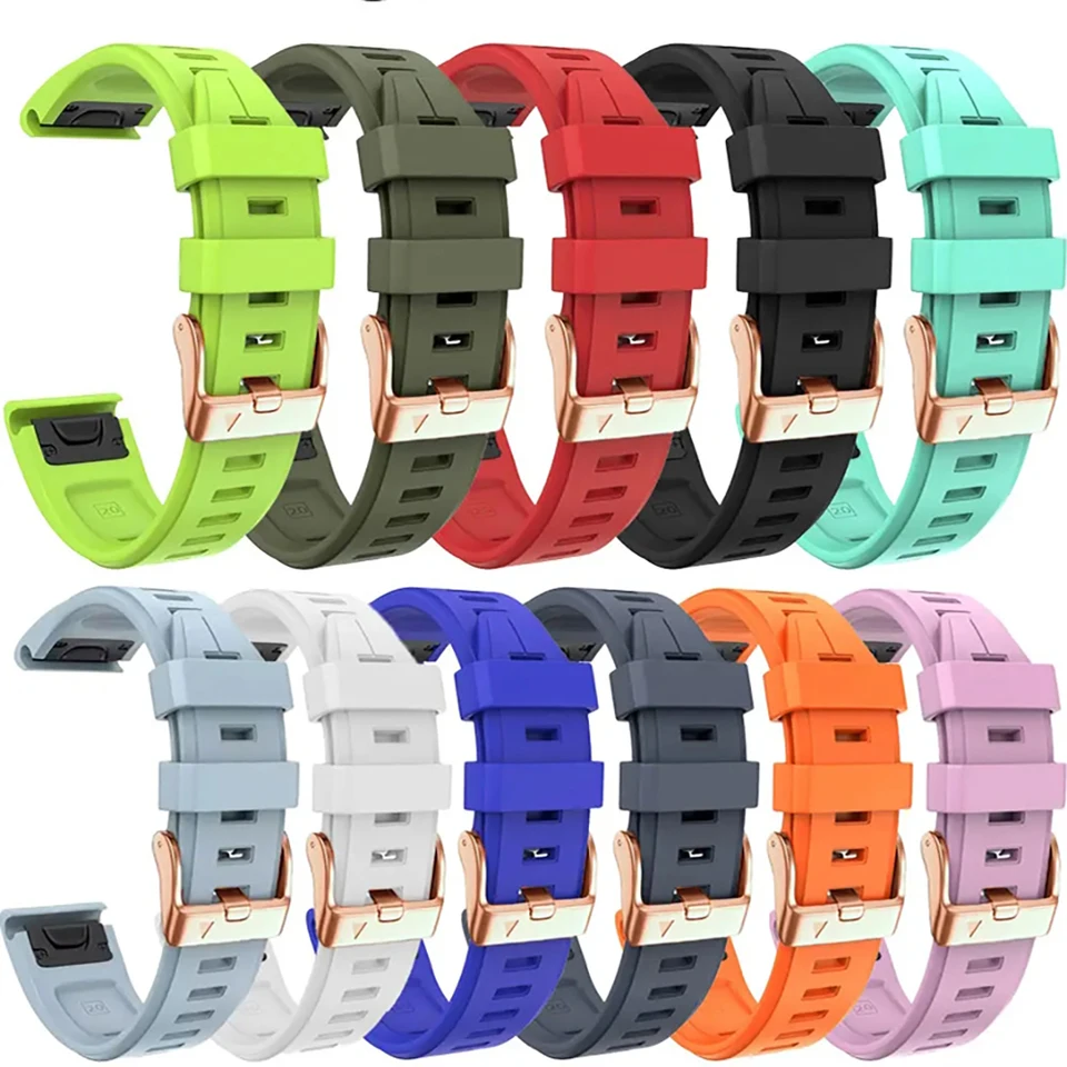 Rýchle pásové pásové remienok pre 20 mm pre Garmin Fenix ​​7s 6s Pro 5s Plus prístup S70 Epix Pro 2 42 mm Instinct 2s Silikone Watchband náramok