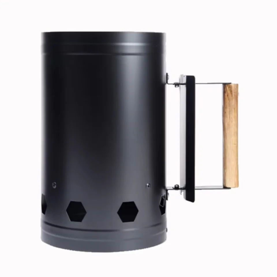 Rýchle zapaľovanie uhlia zapaľovanie uhlíka z nehrdzavejúcej ocele BBQ Rack Tool Príslušenstvo Outdoor kuchy