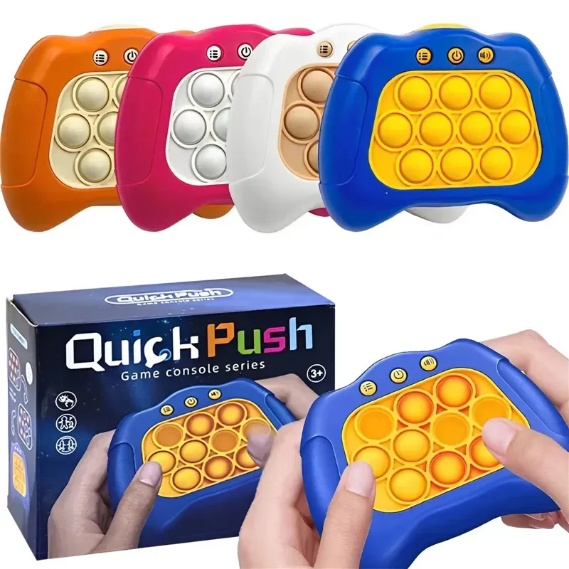 Rýchlo pop it herne deti antistres hračky vtipné kreatívne ruky na tréningu dekompressio elektronické hračky pre deti dospelých