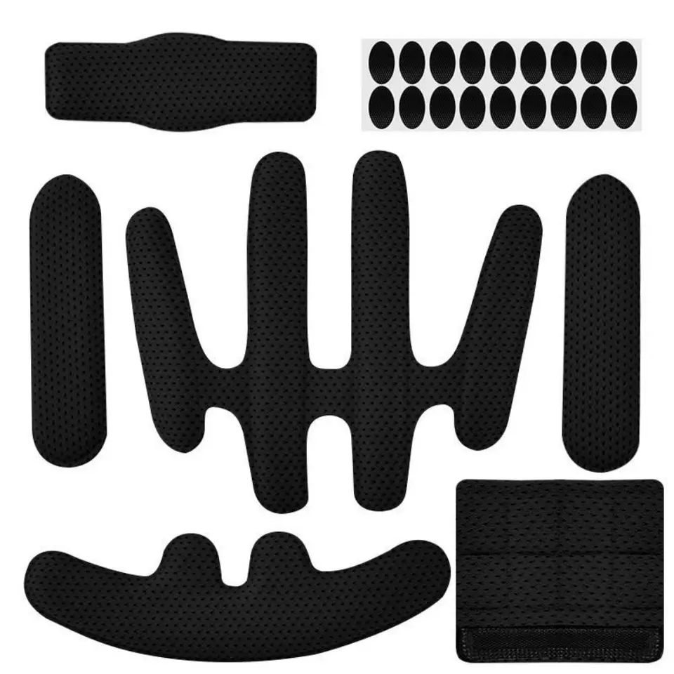 Rýchlo sušené súpravy na čalúnenie prilby Špongie Easy Washable Helma Vnútorná čalúnka Výmena pohodlia pre 1 set jazdu
