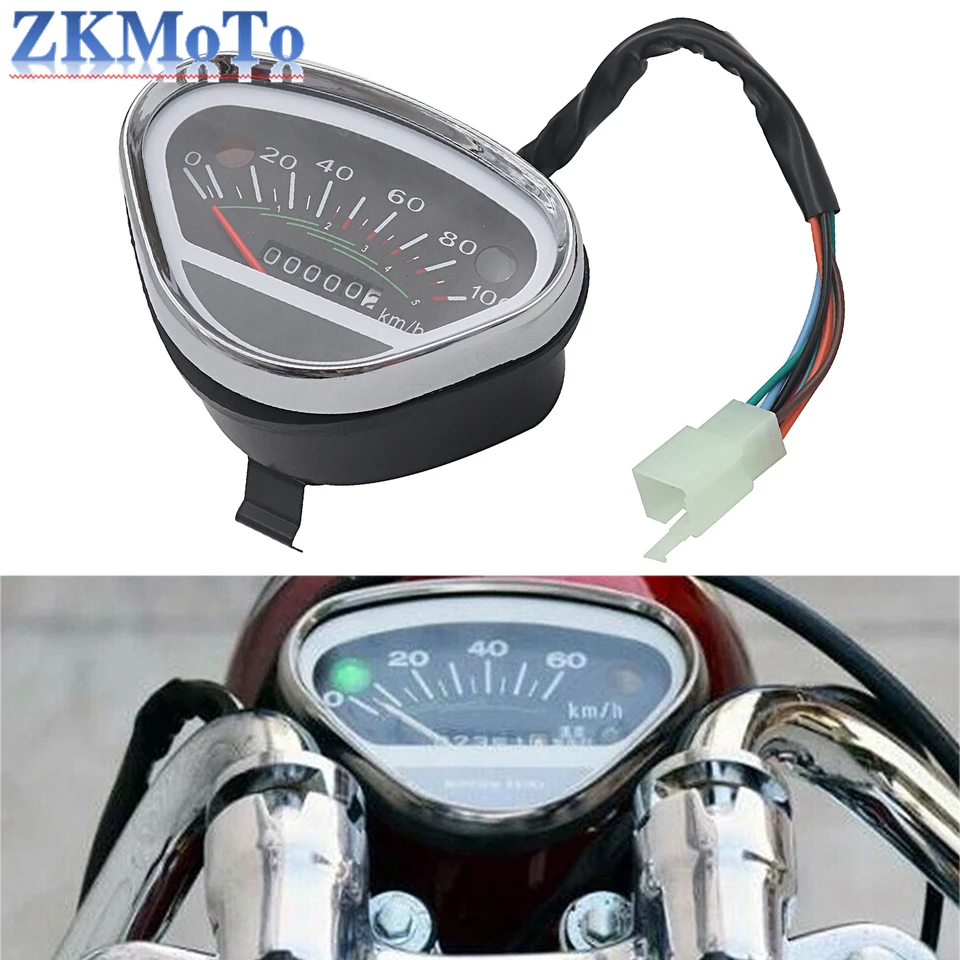 Rýchlomer kilometrový meradlo o počítačoch kilometrov pre Honda Dax ST50 ST70 CT50 CT70 CT90 CL50 Benly CD50 CD65 CD70 CD90 Meter