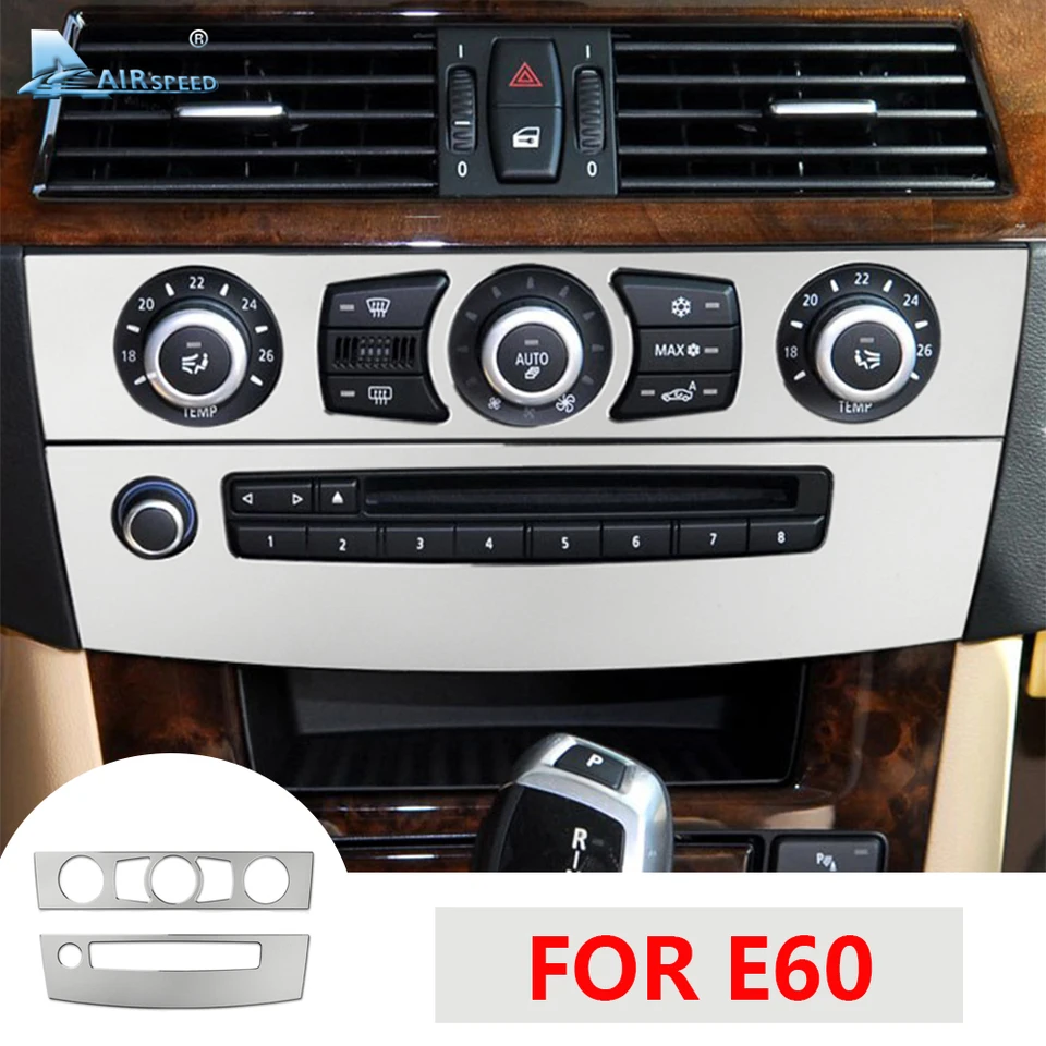 Rýchlosť letectva pre príslušenstvo BMW E60 BMW E60 STRACKERS PRE BMW E60 M5 Interiérový lem AC CD CD Rámový gombón