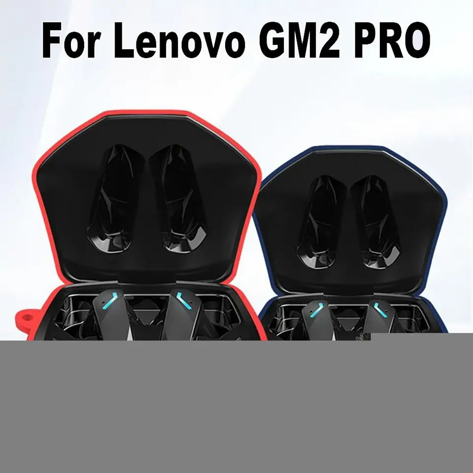 S karabínovým slúchadlom Skladovacie puzdro Silikón Soft Soft Serfphone Protector Dustodotes nepremokavý pre Lenovo Gm2 Pro