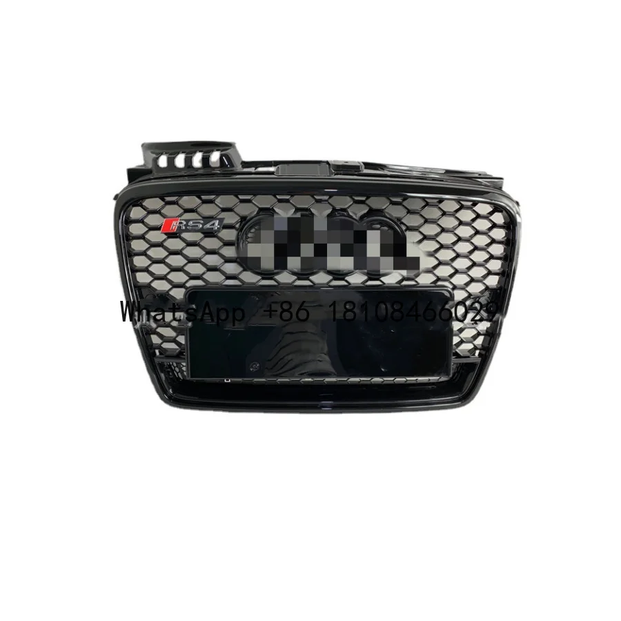 S-Line Honeycomb Radiator Front Grille pre Audi A4 B7 Grille 2005-2008