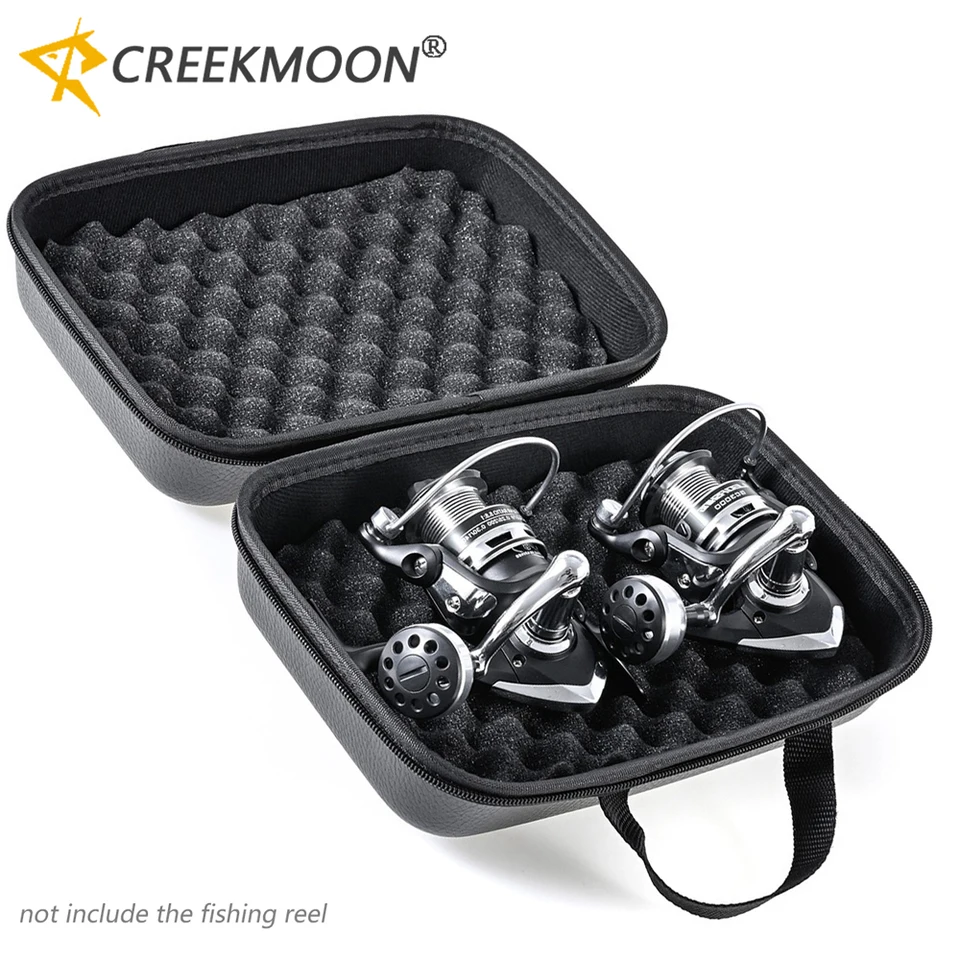 S/M/l Spinning Fishing Bag Pu Case Cover Rybolov vrecko na vrecko s nárazom vodotesného rybolovného náradia skladovacie puzdro pre 1-2 rybársky navijak