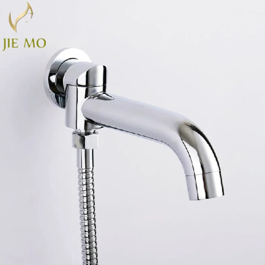 S obojstranným vývodom otočného výtoku s okrúhlym nástenným mosadzom Faucet HJ-3002