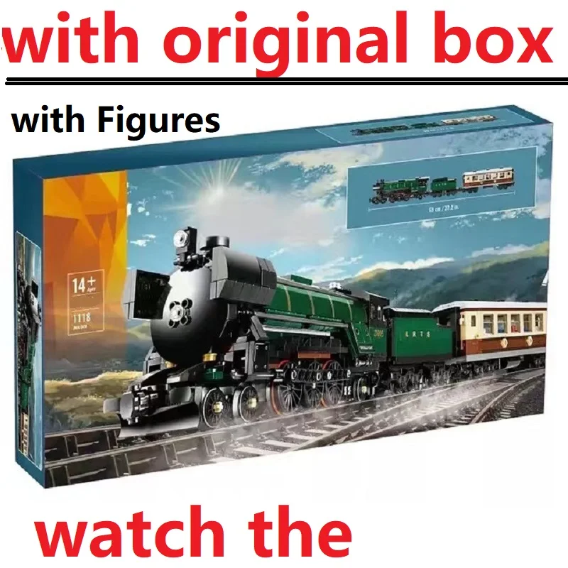 S originálnou škatuľou na sklade 21005 10194 Emerald Night Train Building Blocks Blocks Birthday Birthday CHIRSTMAS DARKOVÝ MODEL Kit