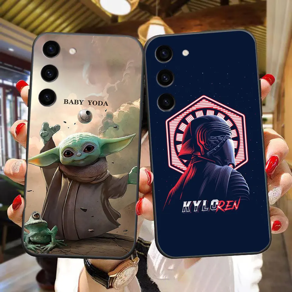 S-Star W-Wars Baby Y-yoda telefónny puzdro pre Samsung Galaxy S24 S23 S22 S21 S20 Fe S10 M54 M53 M33 Lite Case Funda Cover Cover Cover Shell Cover