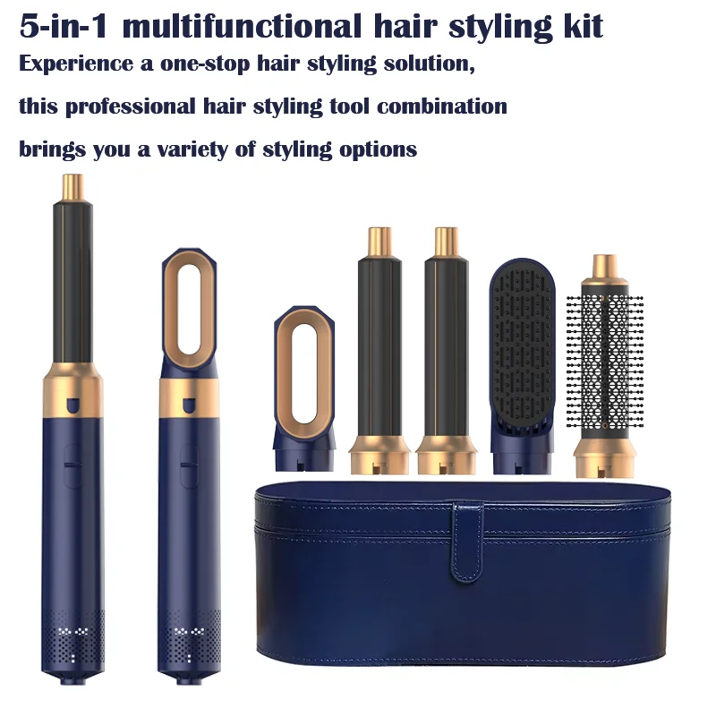 S vlasovým kefovým vlasom pre vlasy pre vlasy s vlasmi Viac štýlom nový štýl s vlasovými sušičmi Multi Hair Styler 5 In1