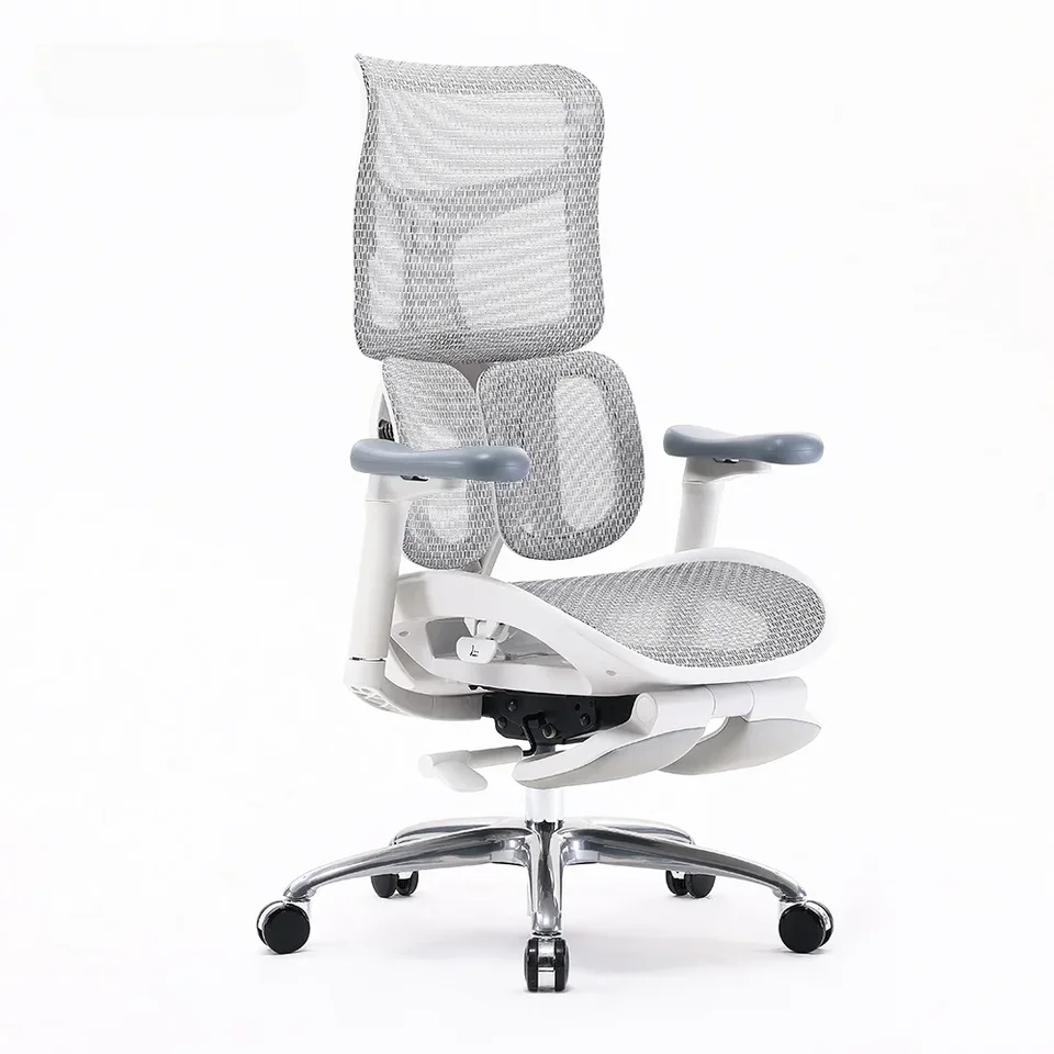 S100 Ergonomická kancelárska stolička s Ultra Soft 4D lakťové opierky Dynamická lumbálna podpora pre kreslo domácej kancelárie