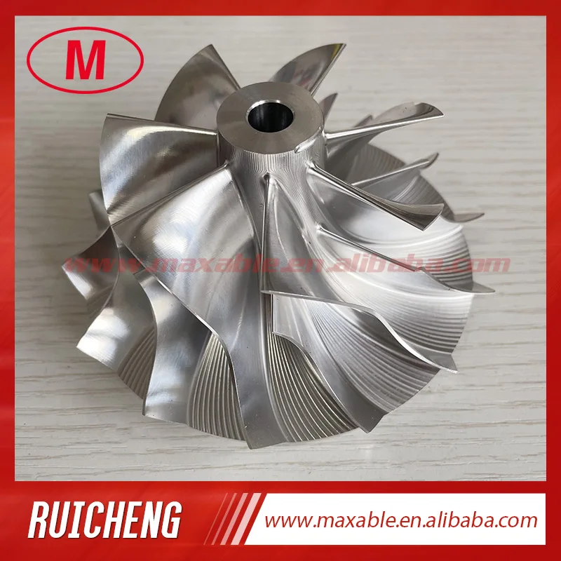 S400SX 7+7 Blades 179345 82.20/110,80 mm Vysoko výkonné turbo frézovanie/hliník 2618/Kompresorové koleso slany