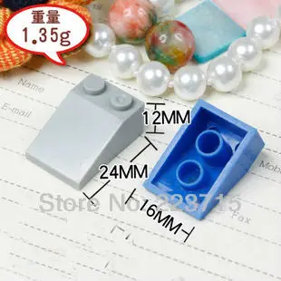 S493 3298 50ks * Strešná dlaždica 2x3/25 * DIY Enlighten Block Tehly, kompatibilné s zostavujúcimi časticami
