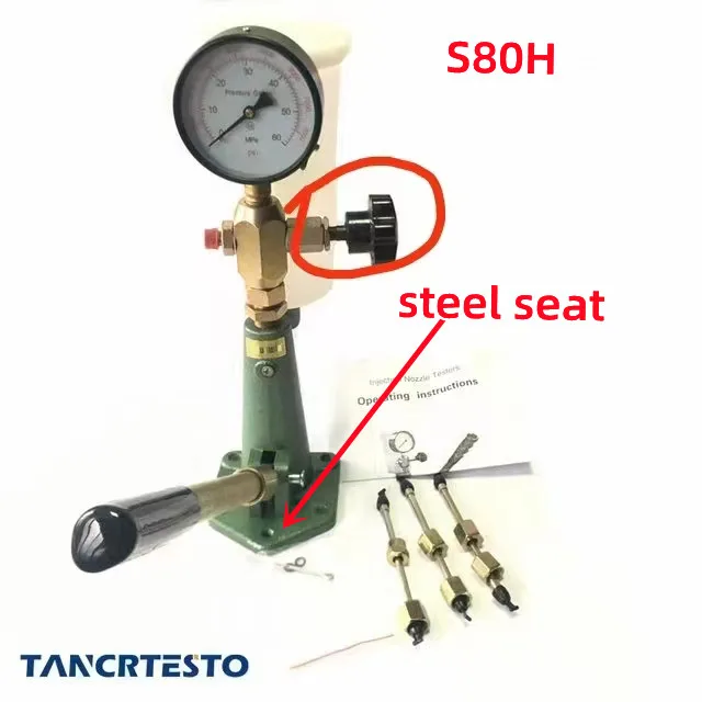 S60H S80H PS400A Full Steel Diesel Common Rail Injector Tester Test Test Test nástroj pre Bosch Denso Delphi Cat Factory Wholesale