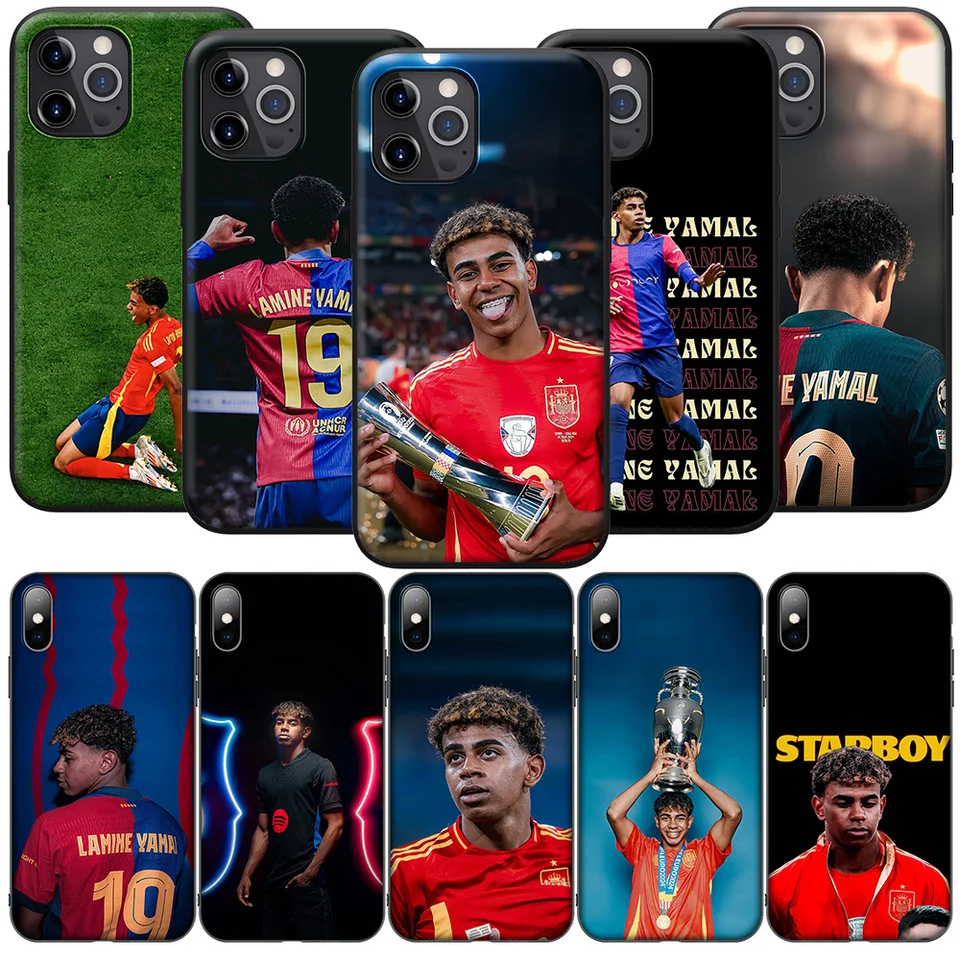 SA104 Lamine Yamal Soft Case pre Samsung Galaxy A41 A42 A71 A72 A73 J2 J4 J5 J6 J7 J8 A6 A7 A8 A9 Plus 2018 Prime PRO Core Core