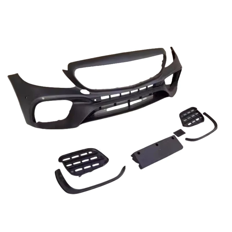 Sada karosérie pre Mercedes-Benz C-Class W205 C200 C300L 15-21 Upravená predný nárazník Grill Fender predná kapuc