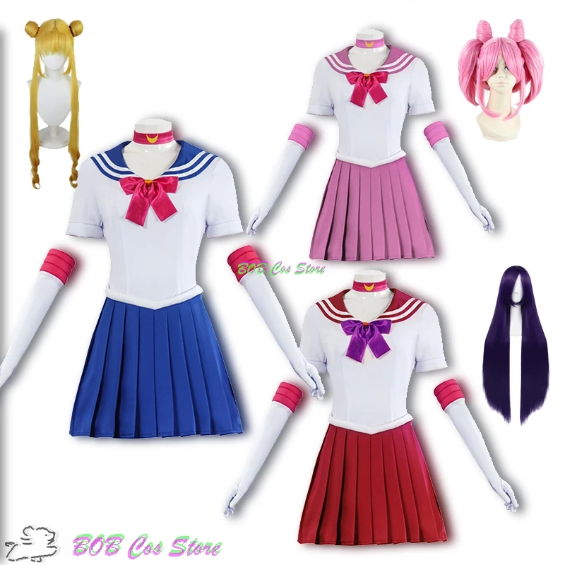 Sailor Dress Tsukino Moon Mars forma Usagi cosplay rei hino chibiusa cosplay girls halloween anime manga party oblečenie Fanc anime