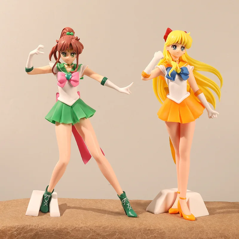 Sailor Moon Glitter ＆ Glamours 22 cm kawaii roztomilý mako kino pvc akčná figúrka gk model hračky pre dospelých