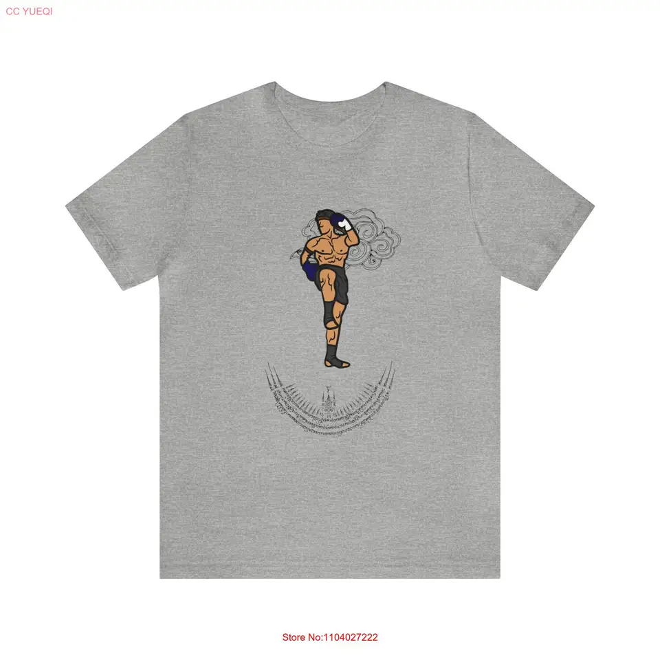 Sak Yant Legacy Muay Thai T košeľa Denné opotrebenie Dlhé alebo krátke rukávy